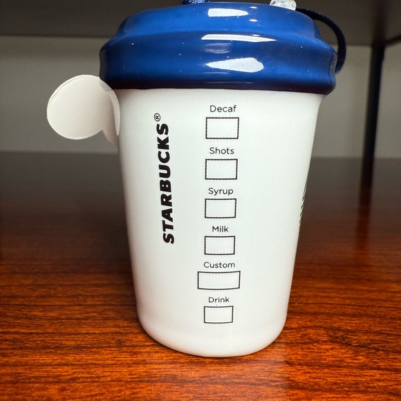 Disney Parks Starbucks California Adventure Mickey Mouse Tumbler Cup Ornament - Picture 3 of 5